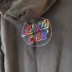 Tye Dye Santa Cruz Hoodie